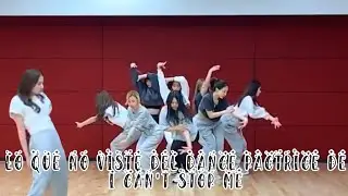 Lo qUe nO viSTE dEL dAncE pAcTRicE dE cAn't stOp mE//TWICE//
