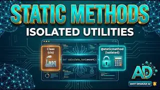 Python Static Methods Explained: @staticmethod vs Class Methods