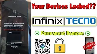 Your Device Is Locked? (Infinix/Tecno) Permanent Unlock Esay process With GsmRaJA
