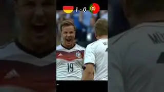 Germany VS Portugal World Cup 2014 #football#shorts#youtube