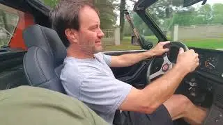 Bro takes X1/9 for a drive