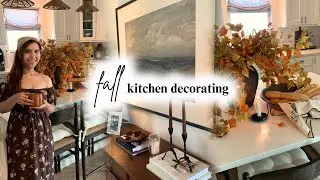 fall kitchen decorate with me 🍂 | cozy autumn kitchen | fall 2026