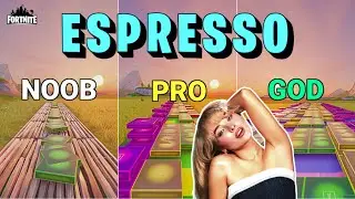 Sabrina Carpenter - Espresso - Noob vs Pro vs God (Fortnite Music Blocks)