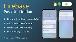 Firebase Push Notification in Android Studio Full Tutorial 🔥 FCM Token + Kotlin + Java | Part 6
