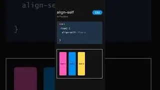 Align-Self in Flexbox 