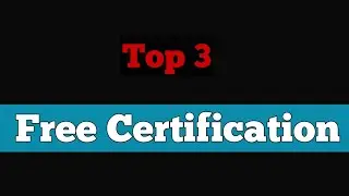 Top 3 Online Free certification. #linkedin #google #analytics #freecodecamp #shorts