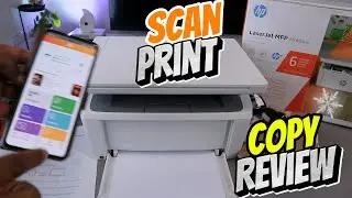 How To Scan, Print and Copy With HP Laserjet Printer Review