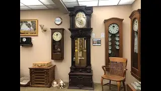 Monumental Grandfather Clock made by Self Winding Clock Co.