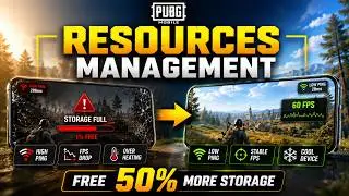 PUBG Mobile Resources Management Guide | Fix Auto Downloading & Lag Issues