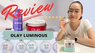 Review kem Olay Luminous chuyên cho vấn đề đốm nâu và trắng da