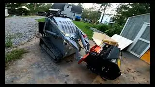 Titian Attachments Mini-skid steer flail mower