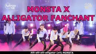 MONSTA X (몬스타엑스) 'Alligator' Fanchant [Han & Rom]