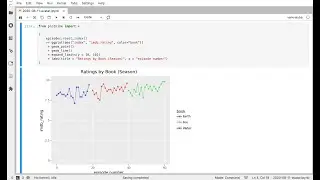 Live python data analysis: Avatar TV series data | Tidy Tuesday