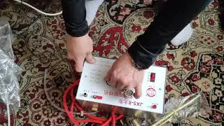 Распаковка аппарата бензиновой пайки JX5-8