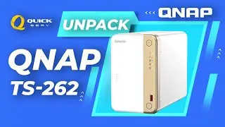 Unpack - QNAP TS-262 2 Bay NAS (P/N : TS-262-4G)