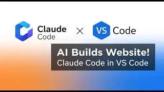 Claude Code in VS Code: AI Builds a Complete Website from Scratch!