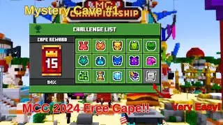Seven caves challenge solution #1 || MCC 2024