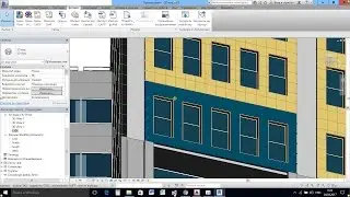 Фасады Alum3D в Revit