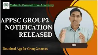 APPSC Group 2 Notification Released 