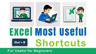 Most Useful Shortcuts in Excel #excel #tutorial