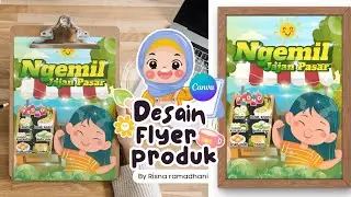 Buat Desain Flyer Produkmu Bercahaya