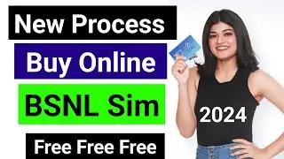 Bsnl sim order online 2024 | bsnl sim online kaise mangaye 2024 | bsnl free me kaise kharide 2024