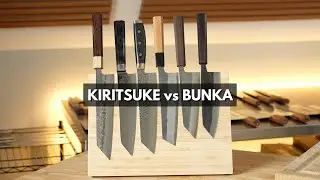 Kiritsuke vs Bunka | Blade Shapes and Best Cutting Techniques