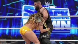 Valhalla Vs Kevin Owens Top Moments Intergender Match  #wwe2k23 #valhalla #kevinowens #w2k24