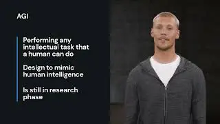 Lesson 5: Three types of AI: ANI, AGI, ASI