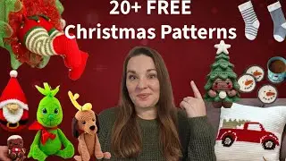 23 Free Crochet Christmas Patterns You Need to Make (With Links)!