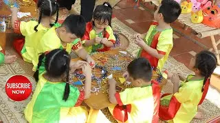 Rước Đèn Trung Thu, Chiếc Đèn Ông Sao, Làm Bánh Trung Thu Của Các Bé Trường MẦM NON NGÔI SAO Part 9