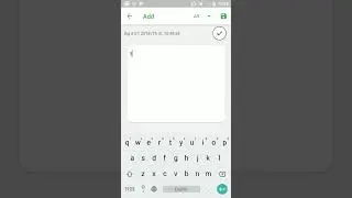 [Android application] Notes