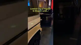 Looked like a Normal G Wagon Until