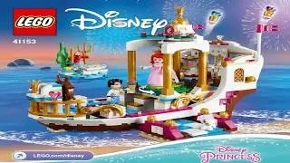 LEGO Disney Princess ARIEL'S ROYAL CELEBRATION BOAT 41153 Лего Принцессы Королевский корабль Ариэль