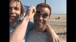 Zhenya Rock meets Jeff Falcon on Venice Beach