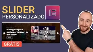 Crear SLIDER  Ancho Completo con Elementor GRATIS | Slider Personalizado