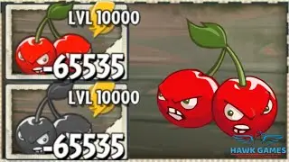 Plants vs Zombies 2 Cherry Bomb Upgraded to Level 10000 PvZ2