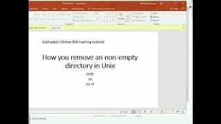 How to delete or remove non empty directory in Unix