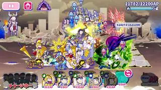 そ松さん Hesokuri Wars: Gods Majiyaba Strategy Stage