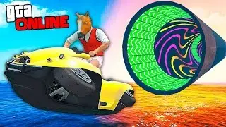 БЕЗУМНЫЕ ГОНКИ НА ТУРБИРОВАННЫХ ВОДНЫХ ГИДРОЦИКЛАХ В GTA 5 ONLINE