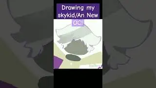 Drawing My Skykid/New OC! #music #sky #skycotl #skykids #sky