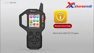 Original XHORSE VVDI Key Tool Function Preview