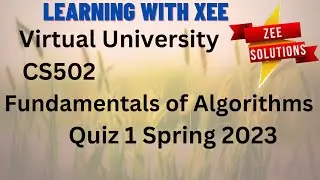 CS502 Quiz 1 Spring 2023 virtual University of Pakistan