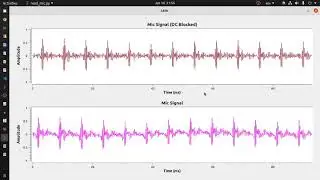 Read microphone data in Python