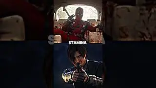 Deadpool vs Leon Kennedy #shorts #fyp #residentevil #dedpool #marvel