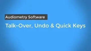 AUD 3 Software TalkOver Undo QuickKeys