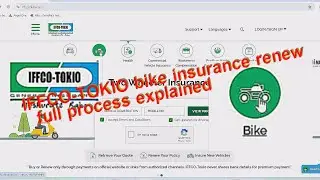 iffko-tokio bike insurance renewal online. full process explained