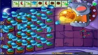Plants vs Zombies Dr.Zomboss's Revenge Winter Melons vs Zombie Army