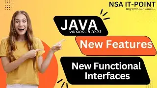 All New Functional Interfaces | Function | Predicate | Consumer | Supplier |  Unary | Binary