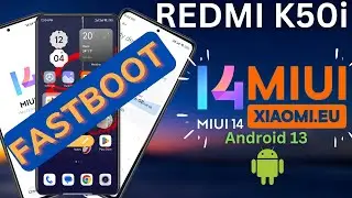 #EU #ROM #MIUI 14.0.1 FOR #REDMI K50I